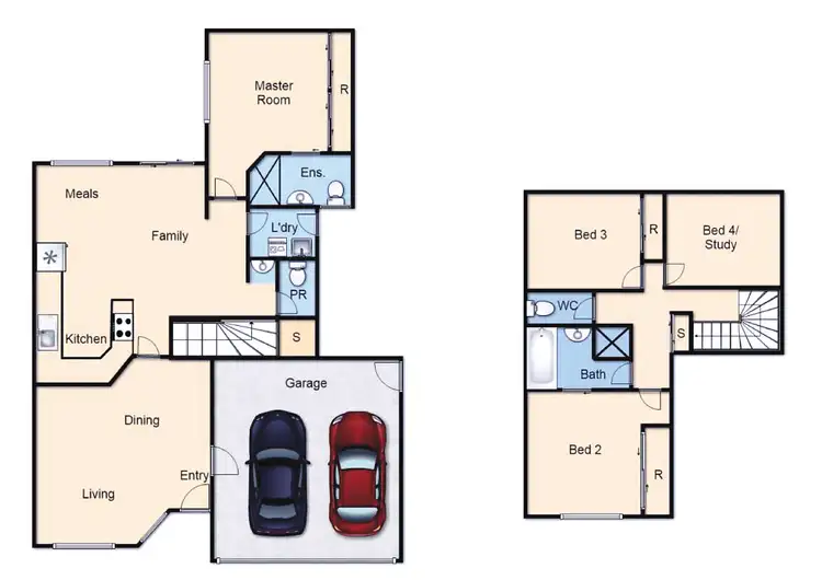 Floorplan of Homely townhouse listing, 31 John Young Crescent, Greenway ACT 2900