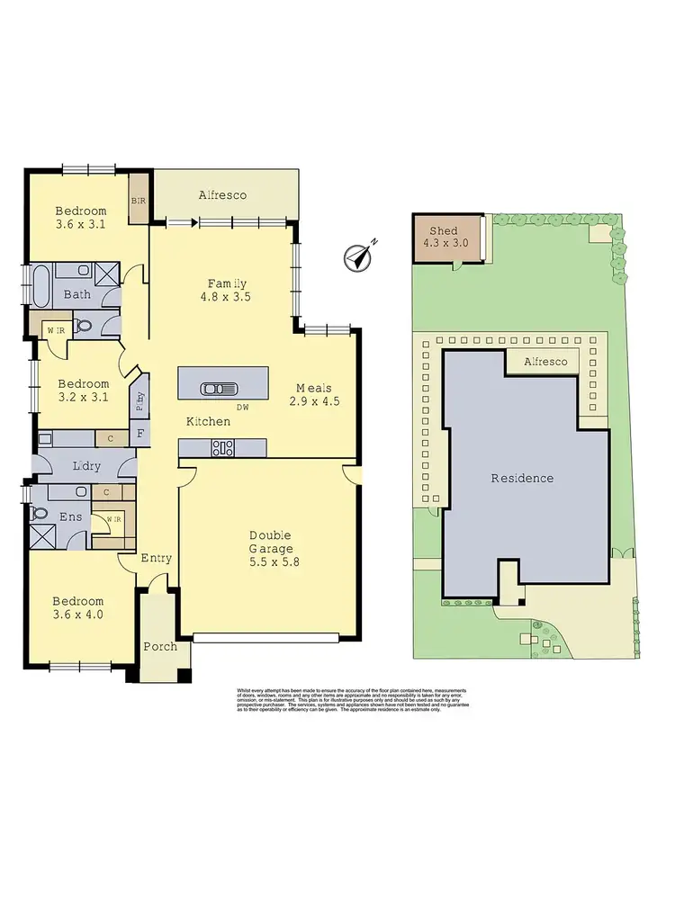 Floorplan of Homely house listing, 43 Elation Boulevard, Doreen VIC 3754