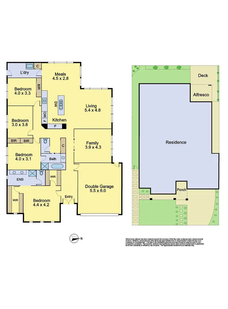 Floorplan of Homely house listing, 8 Macqueen Street, Mernda VIC 3754