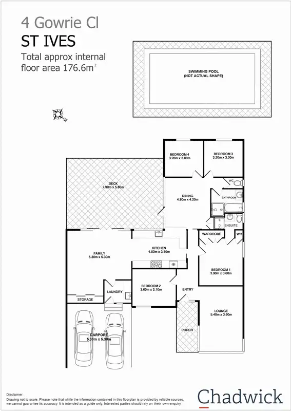Floorplan of Homely house listing, 4 Gowrie Close, St Ives NSW 2075