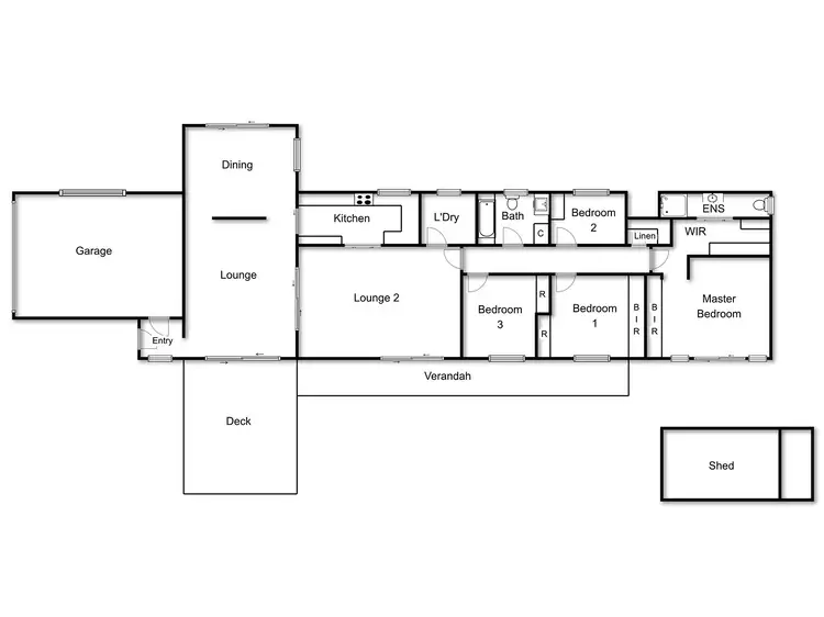Floorplan of Homely house listing, 1152 Norton Road, Wamboin NSW 2620