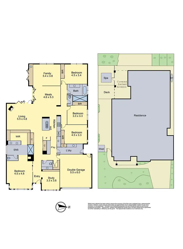Floorplan of Homely house listing, 21 Bernard Street, Doreen VIC 3754