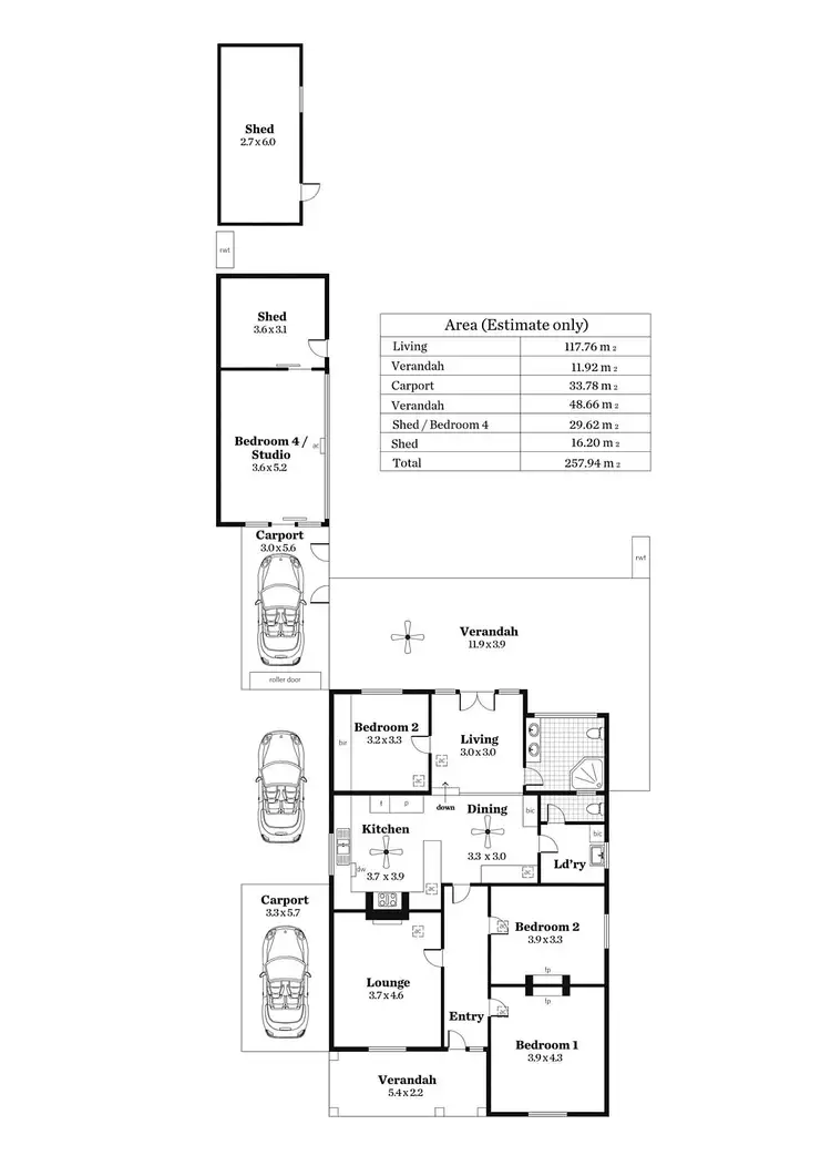 Floorplan of Homely house listing, 46 Cremorne Street, Malvern SA 5061