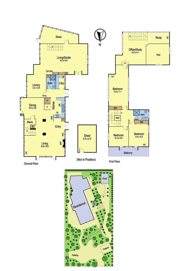 Floorplan of Homely house listing, 80 John Street, Eltham VIC 3095