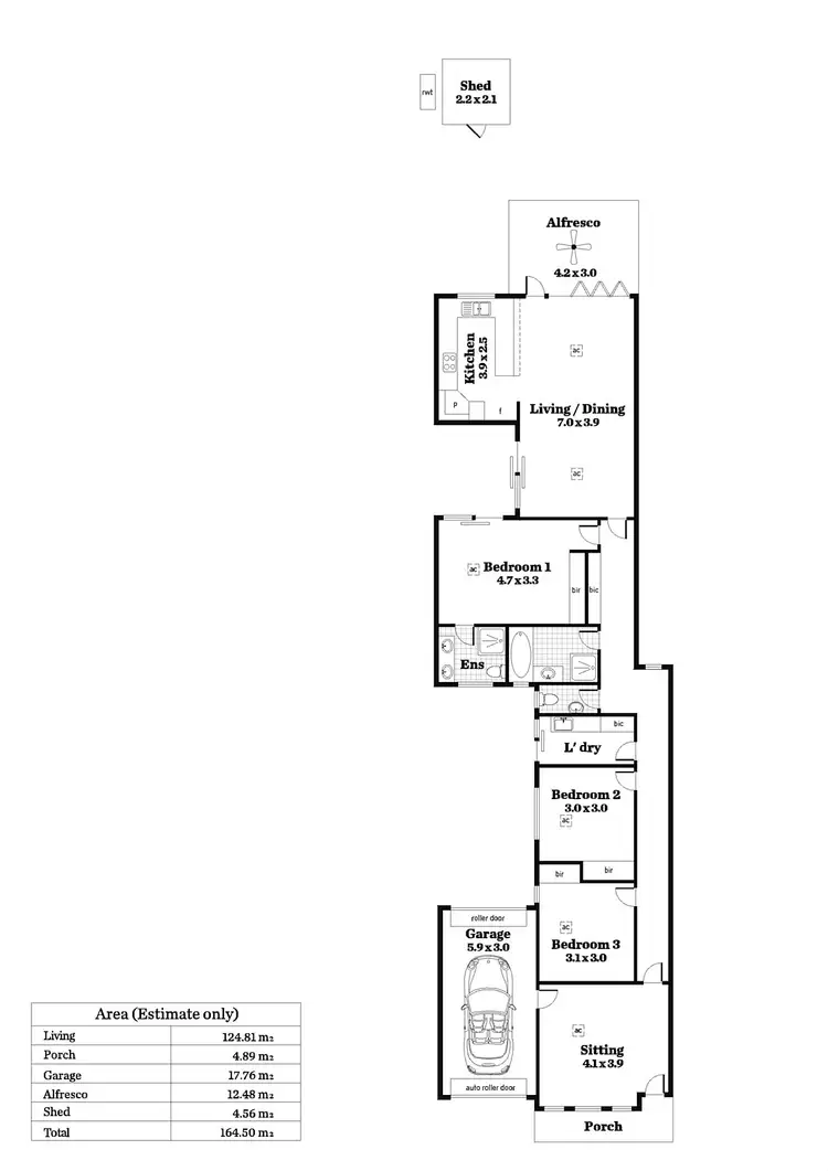 Floorplan of Homely house listing, 28 Seymour Terrace, Ascot Park SA 5043