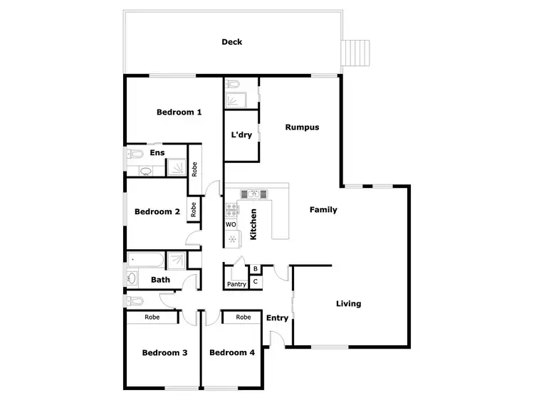 Floorplan of Homely house listing, 6 Downer Place, Kambah ACT 2902