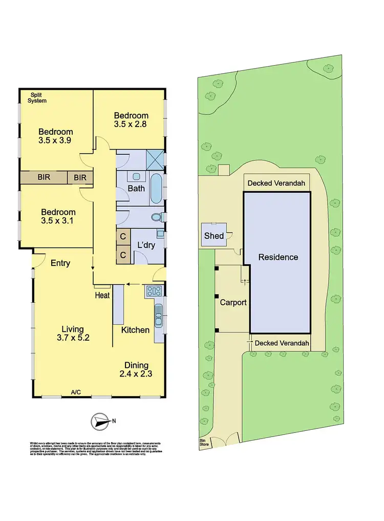 Floorplan of Homely house listing, 161 Henry Street, Greensborough VIC 3088