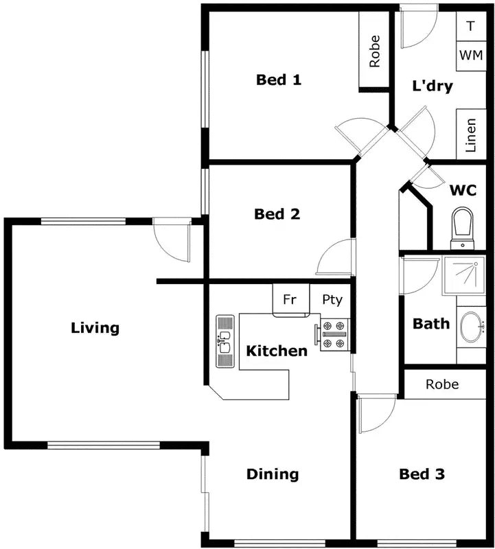 Floorplan of Homely house listing, 21 Karrugang Circuit, Ngunnawal ACT 2913