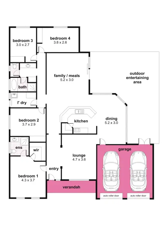 Floorplan of Homely house listing, Address available on request
