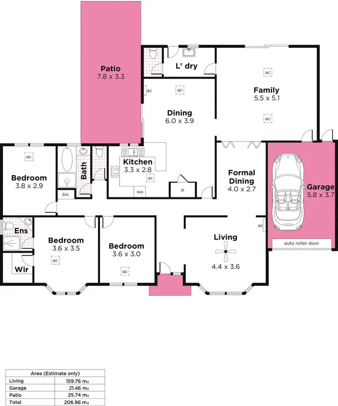 Floorplan of Homely house listing, 12a Brand Avenue, Allenby Gardens SA 5009
