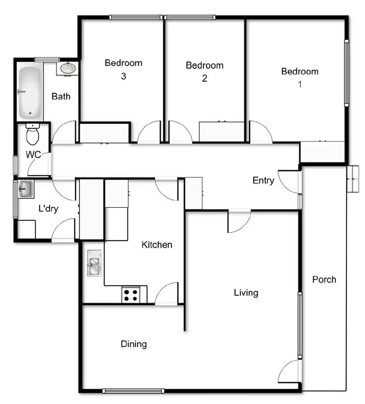 Floorplan of Homely house listing, 39 Sherbrooke Street, Ainslie ACT 2602