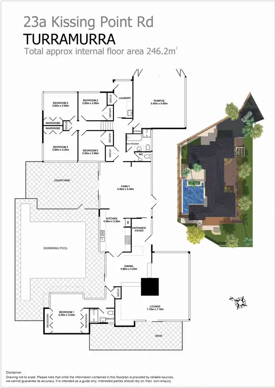 Floorplan of Homely house listing, 23a Kissing Point Road, Turramurra NSW 2074