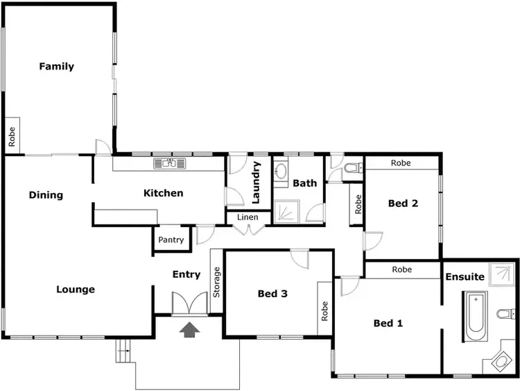 Floorplan of Homely house listing, 32 Holman Street, Curtin ACT 2605