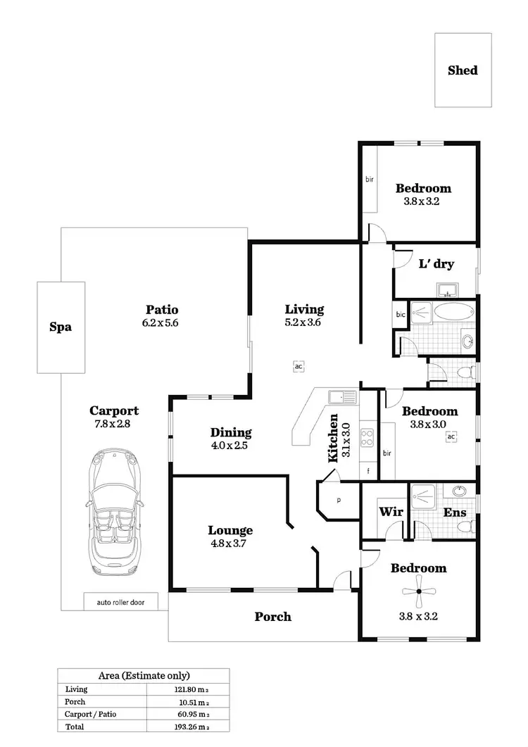 Floorplan of Homely house listing, 21 Megan Circuit, Nairne SA 5252