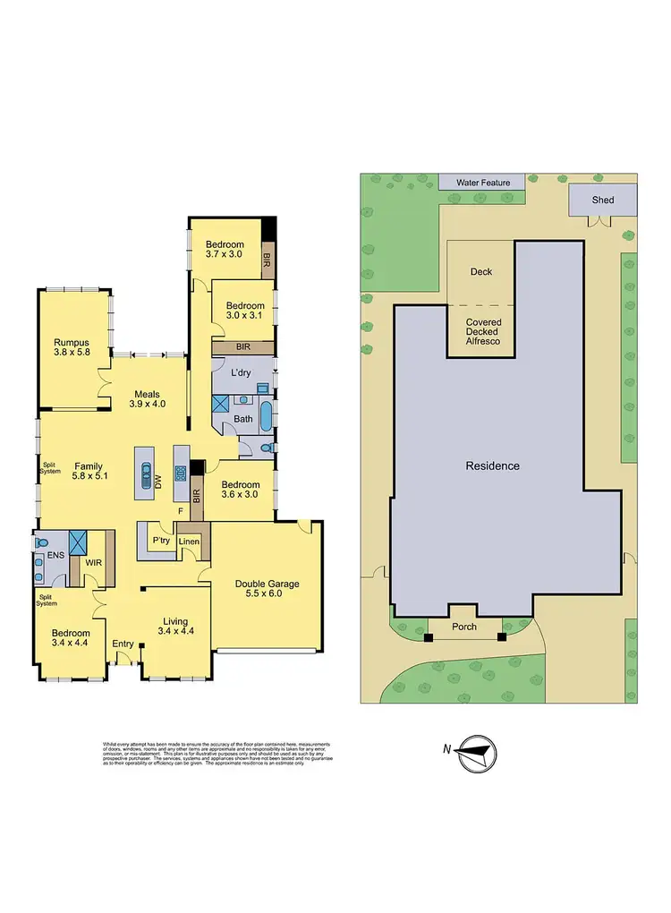 Floorplan of Homely house listing, 10 Merredin Circuit, Doreen VIC 3754