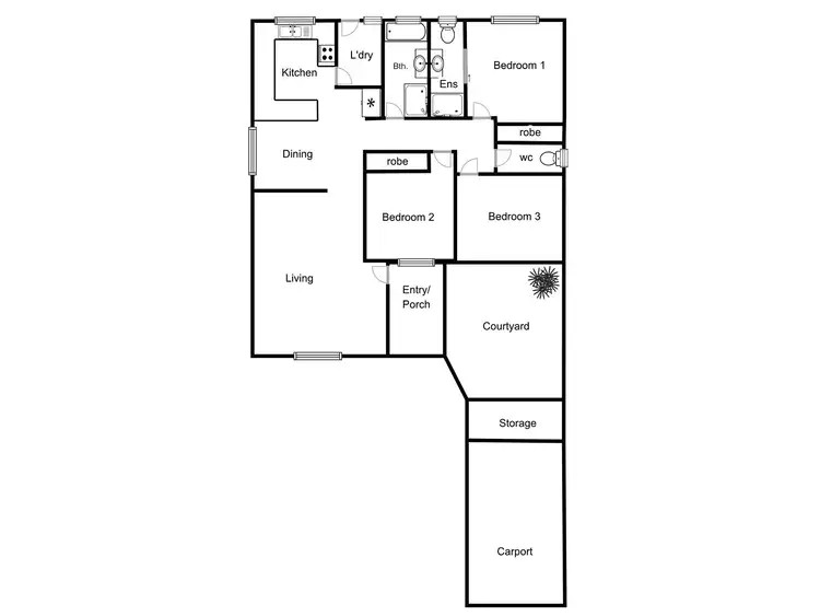 Floorplan of Homely house listing, 11 Levine  Street, Evatt ACT 2617