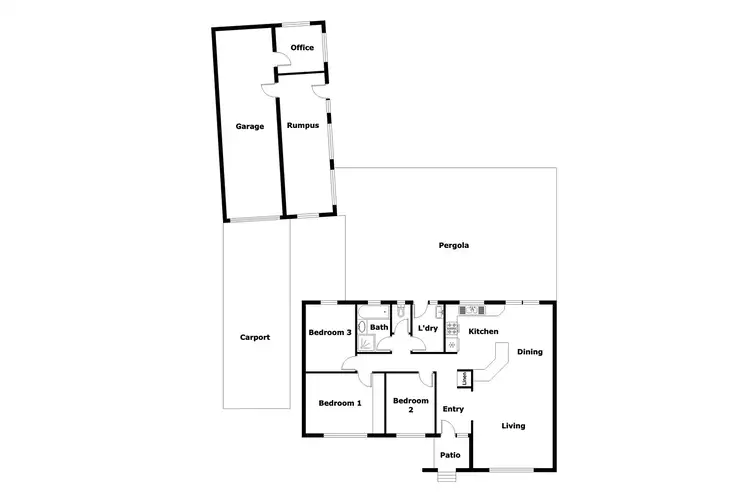 Floorplan of Homely house listing, 53 Shannon  Circuit, Kaleen ACT 2617