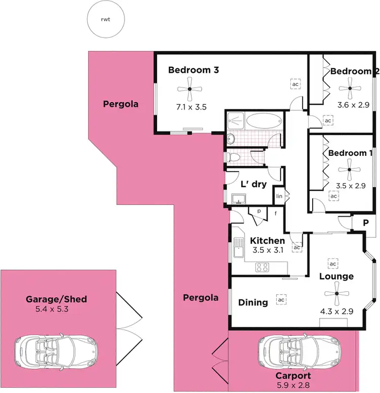 Floorplan of Homely house listing, 94 Upper Sturt Road, Glenalta SA 5052