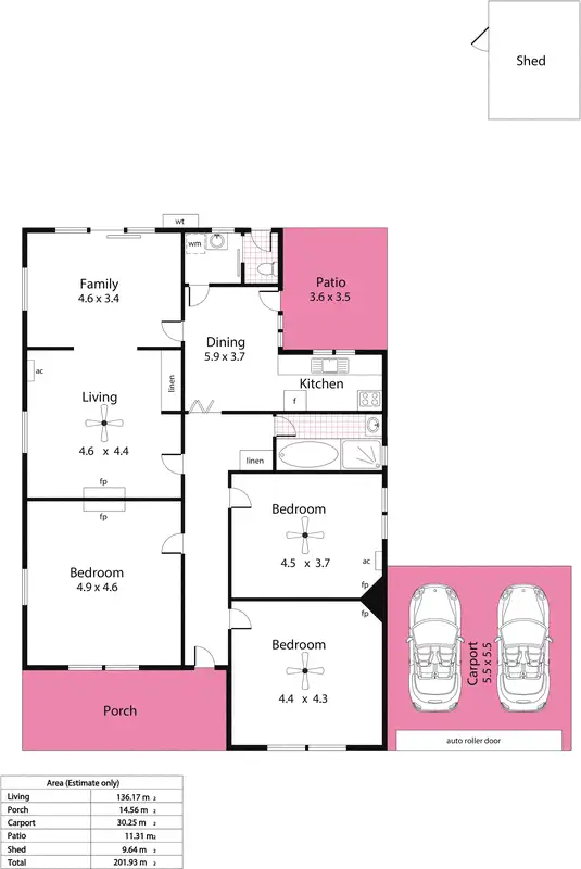 Floorplan of Homely house listing, 10 Ayr Avenue, Torrens Park SA 5062
