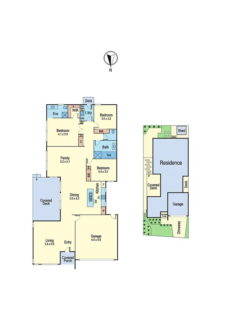 Floorplan of Homely house listing, 11 Pike Street, Epping VIC 3076