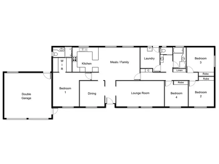 Floorplan of Homely house listing, 2 Lovett Close, Lyneham ACT 2602