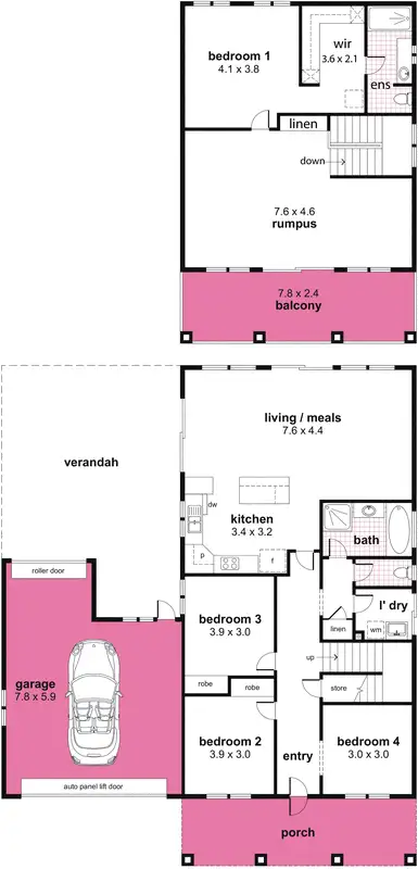 Floorplan of Homely house listing, 3 Ambrose Crescent, Port Hughes SA 5558