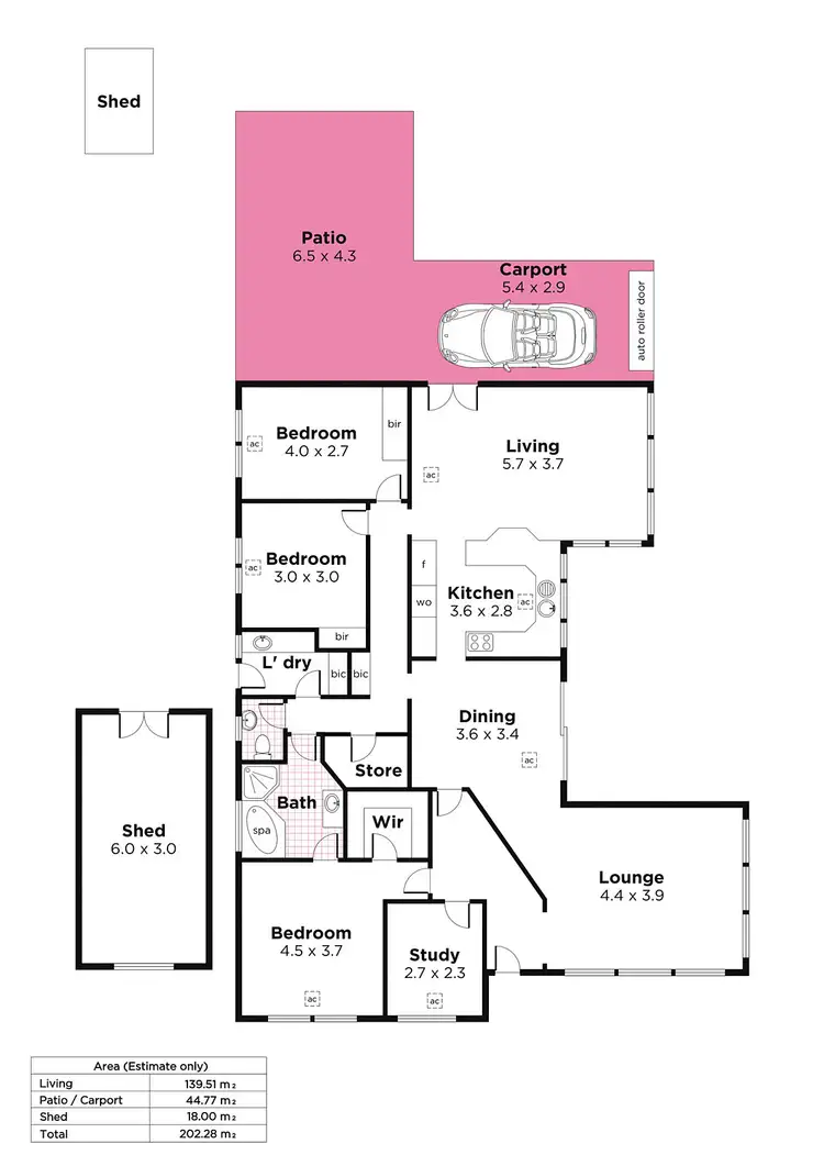 Floorplan of Homely house listing, 10 Quinway Court, Hallett Cove SA 5158