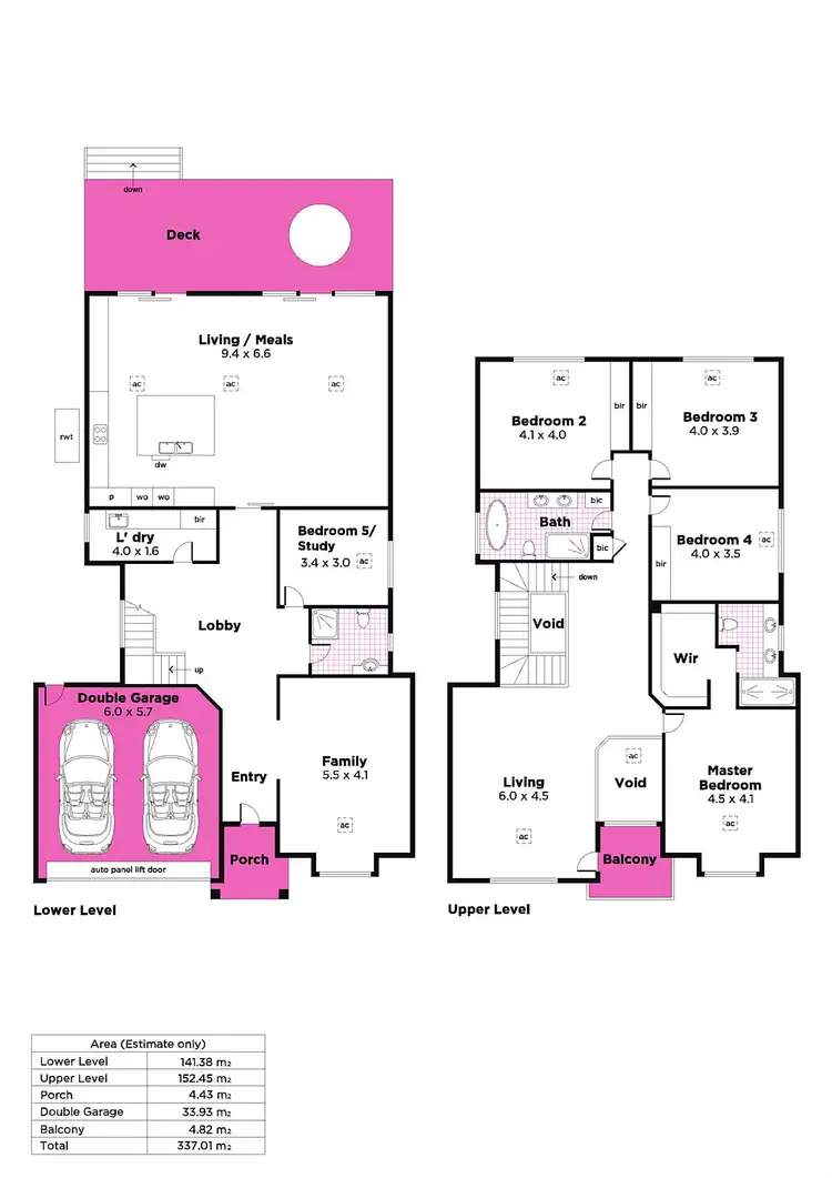 Floorplan of Homely house listing, 80 Highfield Drive, Craigburn Farm SA 5051