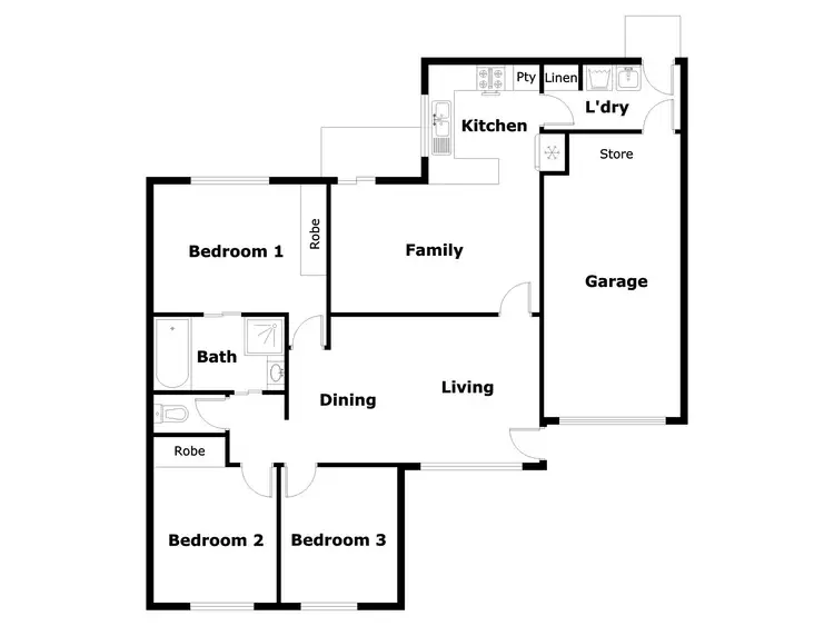 Floorplan of Homely townhouse listing, 38/75 Box Hill Avenue, Conder ACT 2906