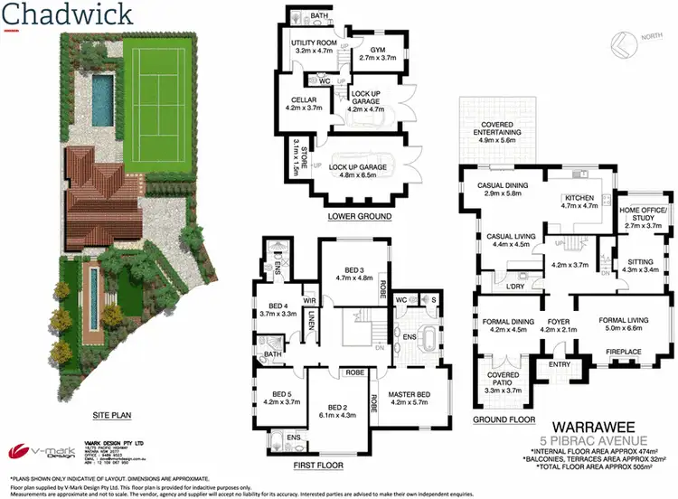 Floorplan of Homely house listing, 5 Pibrac Avenue, Warrawee NSW 2074