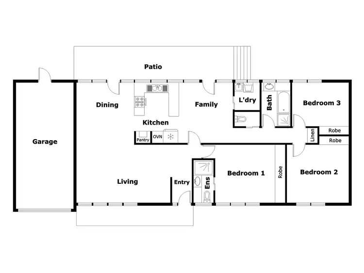 Floorplan of Homely house listing, 24 Elliott Street, Crestwood NSW 2620
