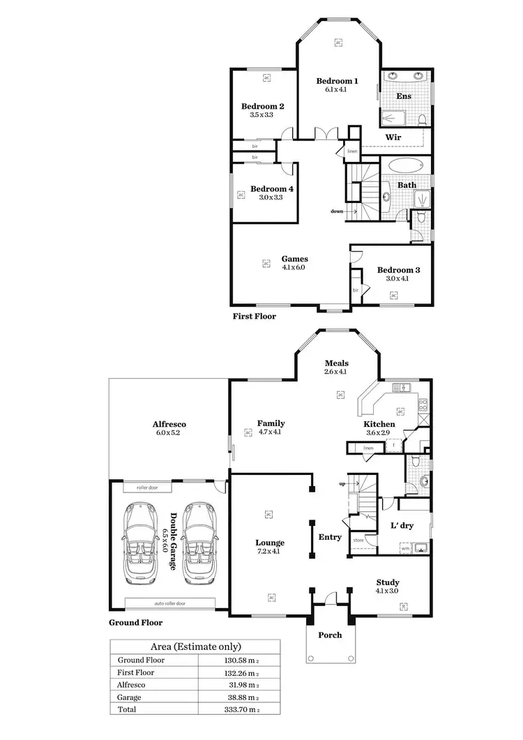 Floorplan of Homely house listing, 27 Gleeson Crescent, Rostrevor SA 5073