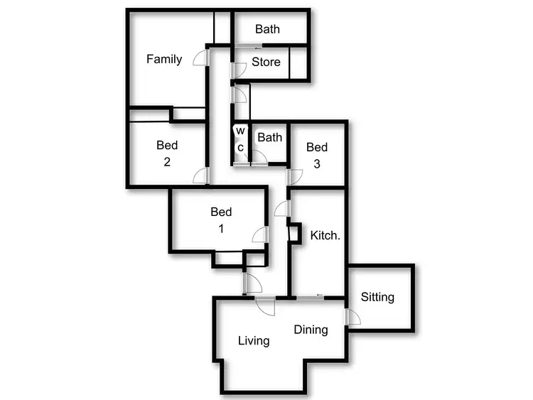 Floorplan of Homely house listing, 53 Schlich Street, Yarralumla ACT 2600