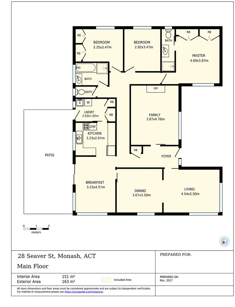 Floorplan of Homely house listing, 28 Seaver Street, Monash ACT 2904