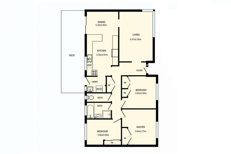 Floorplan of Homely house listing, 4 Bangalay Crescent, Rivett ACT 2611
