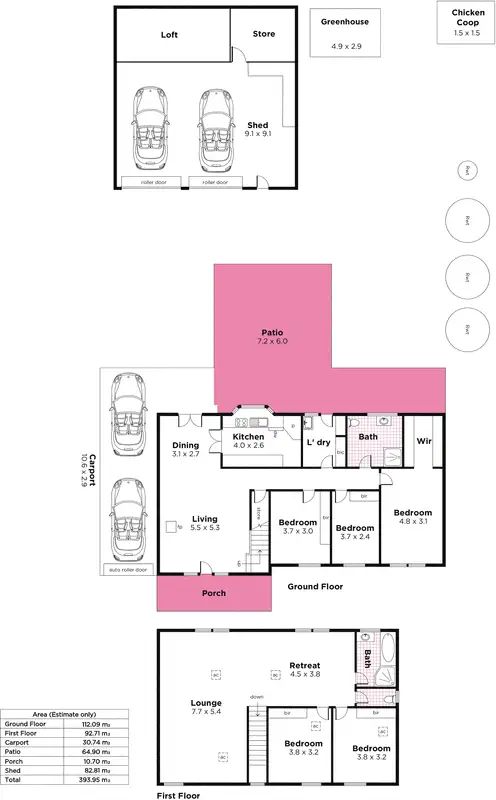 Floorplan of Homely house listing, 60 Hawthorndene Drive, Hawthorndene SA 5051