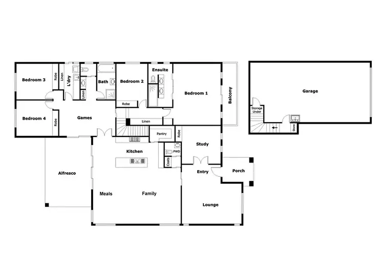 Floorplan of Homely house listing, 31 Ben Blakeney Street, Bonner ACT 2914