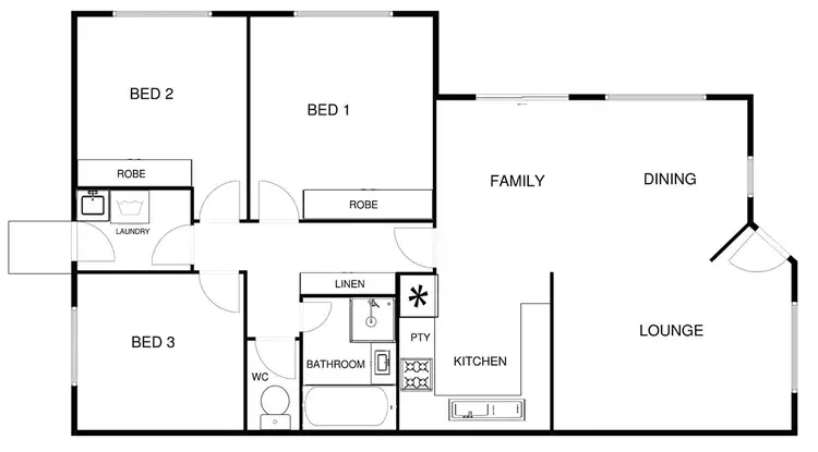 Floorplan of Homely house listing, 62 Ern Florence Crescent, Theodore ACT 2905