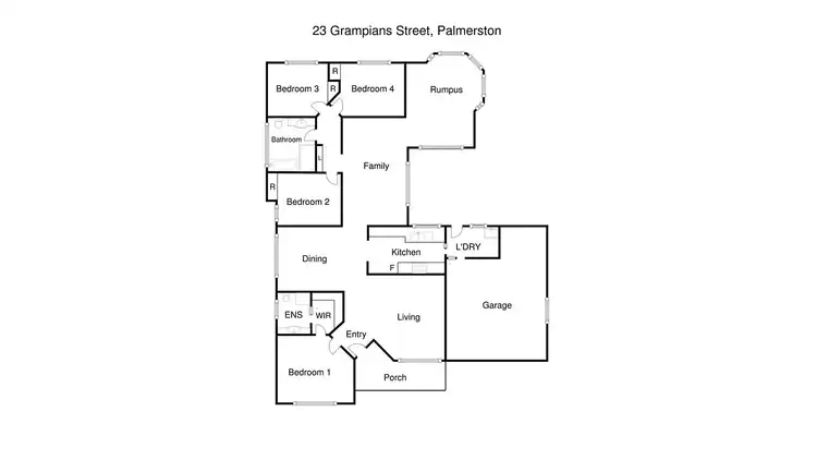 Floorplan of Homely house listing, 23 Grampians Street, Palmerston ACT 2913