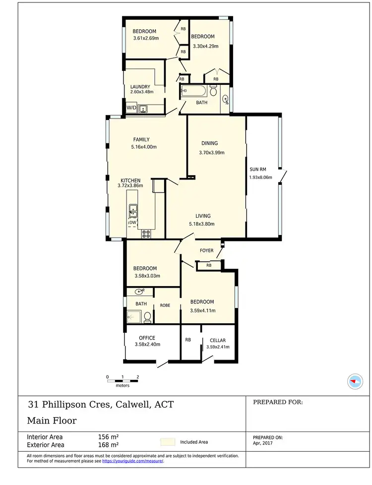 Floorplan of Homely house listing, 31 Phillipson Crescent, Calwell ACT 2905