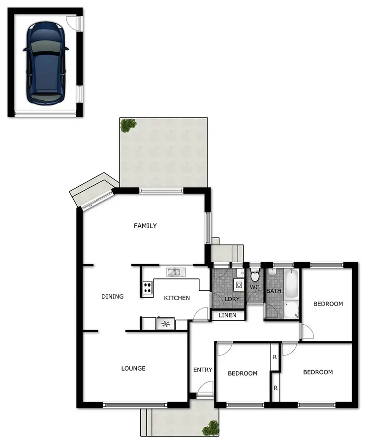 Floorplan of Homely house listing, 15 Tantangara Street, Duffy ACT 2611