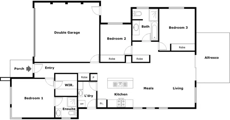 Floorplan of Homely house listing, Address available on request