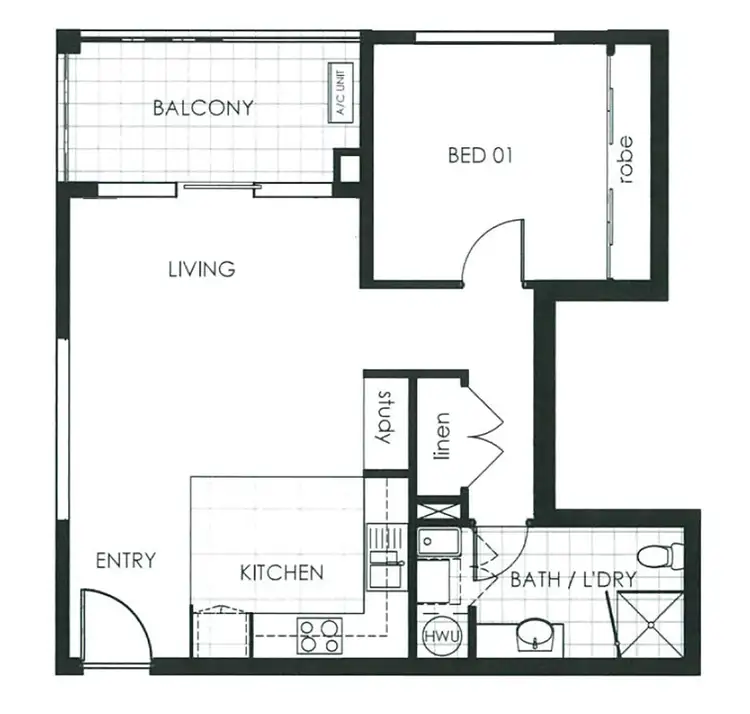Floorplan of Homely apartment listing, 113/48 Gungahlin Place, Gungahlin ACT 2912