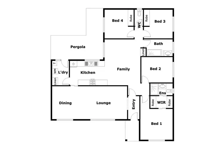 Floorplan of Homely house listing, 29 Balsillie Crescent, Monash ACT 2904