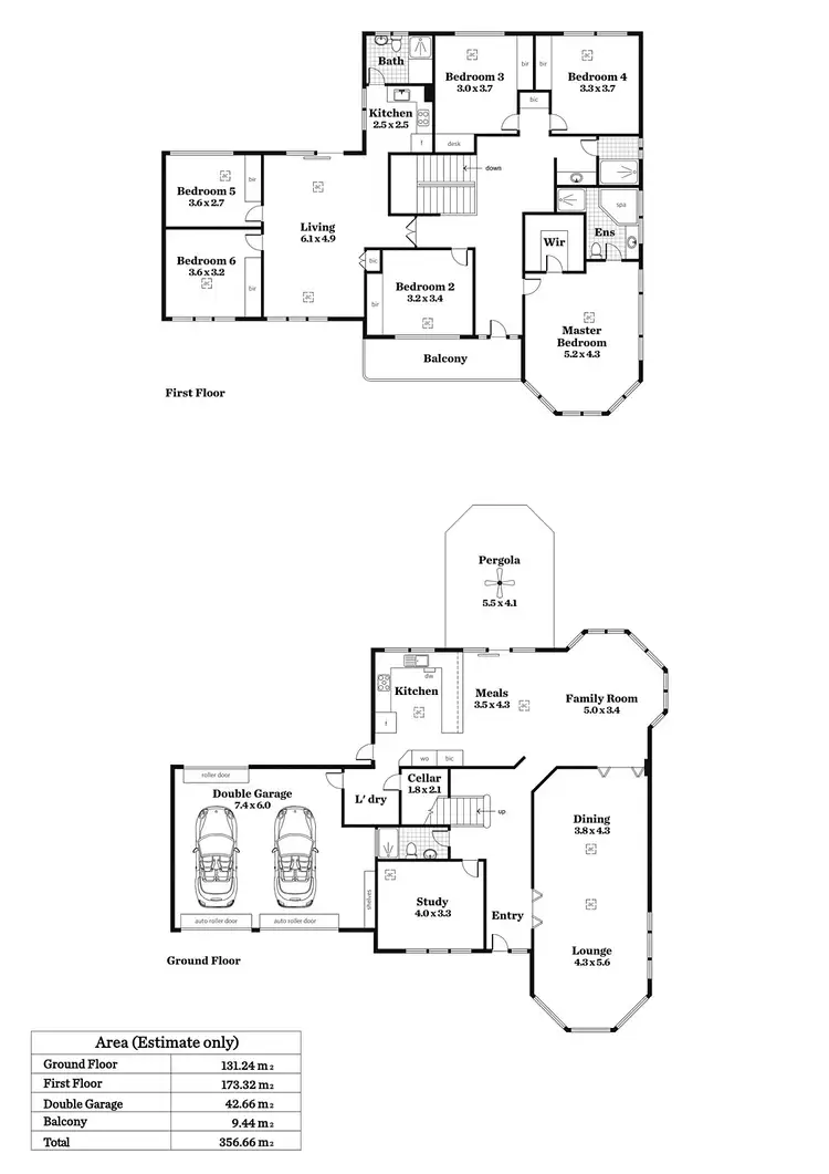 Floorplan of Homely house listing, 24 Gleeson Crescent, Rostrevor SA 5073