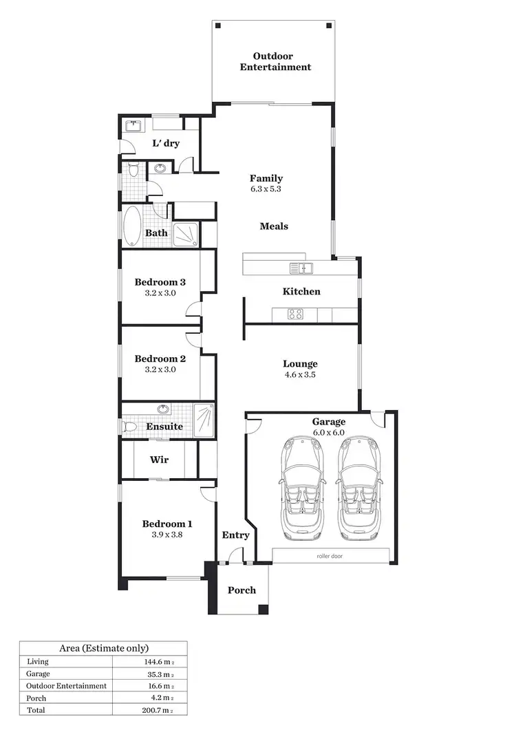 Floorplan of Homely house listing, Address available on request
