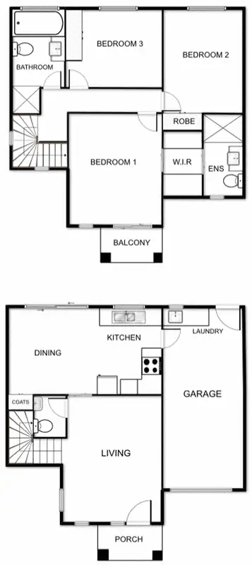 Floorplan of Homely house listing, 44 Muriel Stewart Circuit, Bonner ACT 2914
