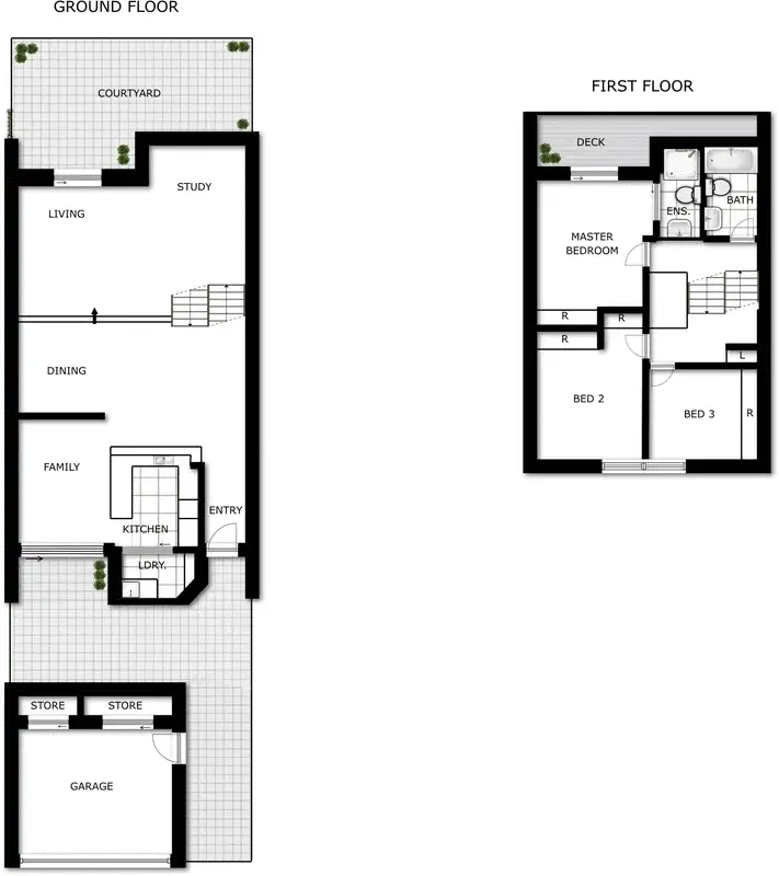 Floorplan of Homely apartment listing, 3 English Court, Phillip ACT 2606
