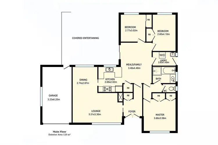 Floorplan of Homely house listing, 4 Bulli Place, Fisher ACT 2611