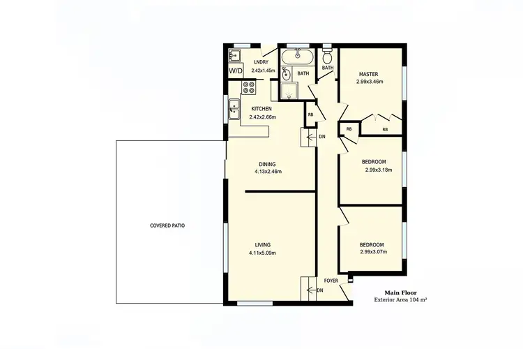 Floorplan of Homely house listing, 9 Piguenit Close, Lyneham ACT 2602